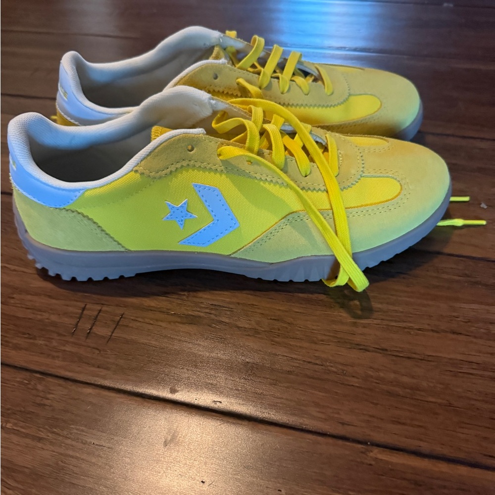Converse Yellow Sneakers with White Details